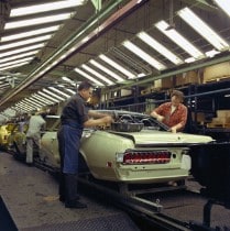 1969 Ford Dearborn Assembly 1970 Cougar on trim line